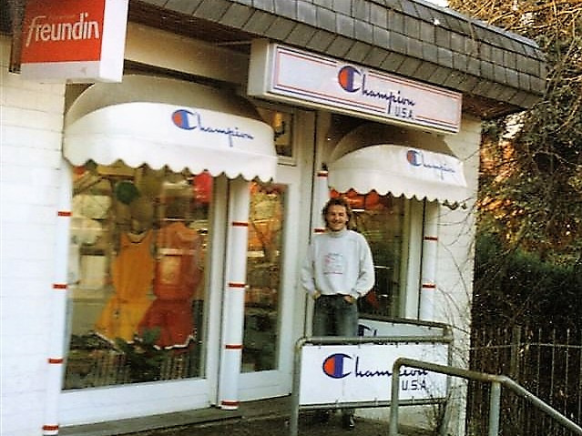 Die Anfänge des Champion Shops 1993